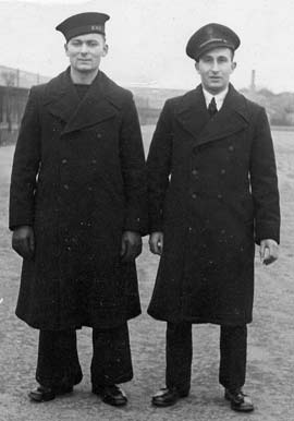 Sailor and Junior Rating, Cook in Raincoat